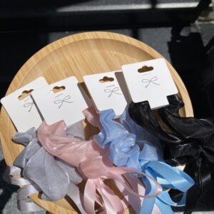 Satin Ribbon Scrunchies